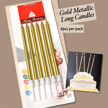 Birthday Candles 6 Pcs