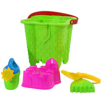 Castle Beach Toys Set Green Summer