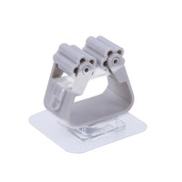 Plastic Wall Mounted Mop Organizer Holder 4 Pieces / 22FK047 - Karout Online -Karout Online Shopping In lebanon - Karout Express Delivery