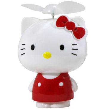 Hello Kitty Plastic Manual Fan Red Summer