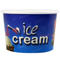 Ice Cream Cups 50 PCS - Karout Online -Karout Online Shopping In lebanon - Karout Express Delivery