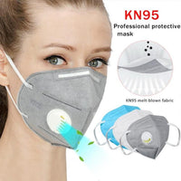 KN95 with Filter Grey Face Mask.