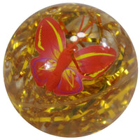 Butterfly Light Up Ball Orange Toys & Baby