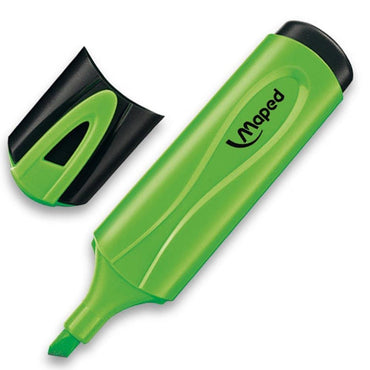 Maped Highlighter Classic Neon Green - Karout Online -Karout Online Shopping In lebanon - Karout Express Delivery