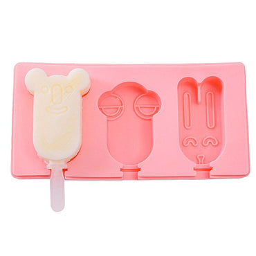 Silicone Ice Cream Mold DIY Popsicle Mould With Lid and Stick / 22FK070 - Karout Online -Karout Online Shopping In lebanon - Karout Express Delivery