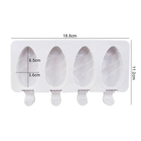 Silicone Mold Ice Cream 4 cell/ KC22-69 - Karout Online -Karout Online Shopping In lebanon - Karout Express Delivery