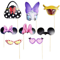 Birthday-Party Photo Props ( 8Pcs) /ab-4 Birthday & Party Supplies