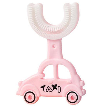 Children U shaped Toothbrush with Car shape Handle / 22Fk039 - Karout Online -Karout Online Shopping In lebanon - Karout Express Delivery