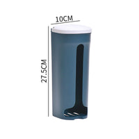 Multifunctional Wall Mounted Grocery Garbage Trash Bag Dispenser Storage Holder Case