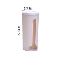 Multifunctional Wall Mounted Grocery Garbage Trash Bag Dispenser Storage Holder Case