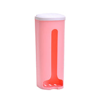 Multifunctional Wall Mounted Grocery Garbage Trash Bag Dispenser Storage Holder Case