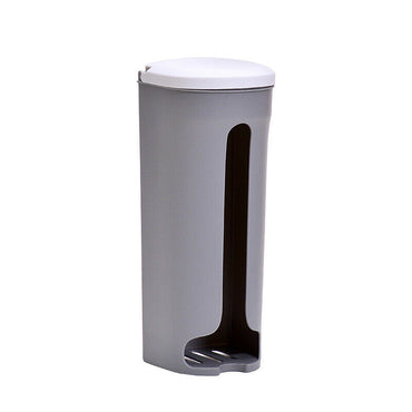 Multifunctional Wall Mounted Grocery Garbage Trash Bag Dispenser Storage Holder Case