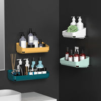 **(NET)**Self Adhesive Bathroom Shelf Wall Large  / 22FK215 / 2158