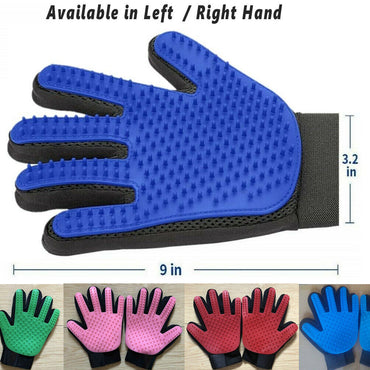 **(NET)**Pet Grooming Glove Brush Fur Remover Mitt / 6251548578849
