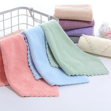 BNJ Micro Fiber Colored Cleaning Towels Set 5 Pcs