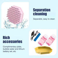 69 Holes Bubble Gun Automatic Funny Color Soaps Water Bubble Machine Toys / 22FK225 / KM-8