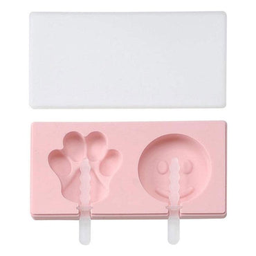 Silicone Ice Cream Mold DIY Popsicle Mould With Lid and Stick / 22FK070 - Karout Online -Karout Online Shopping In lebanon - Karout Express Delivery