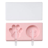 Silicone Ice Cream Mold DIY Popsicle Mould With Lid and Stick / 22FK070 - Karout Online -Karout Online Shopping In lebanon - Karout Express Delivery
