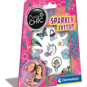 Clementoni Sparkly Tattoo - Karout Online -Karout Online Shopping In lebanon - Karout Express Delivery