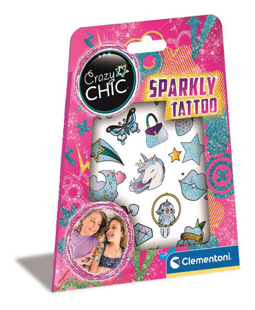Clementoni Sparkly Tattoo - Karout Online -Karout Online Shopping In lebanon - Karout Express Delivery