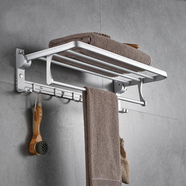 Space Aluminium Towel Rack Bathroom - Karout Online