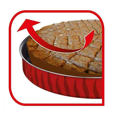 Tefal Les Specialistes  Set of 2 Kebbe Round Oven Dish 34 cm / 38 cm / J1326882 - Karout Online -Karout Online Shopping In lebanon - Karout Express Delivery