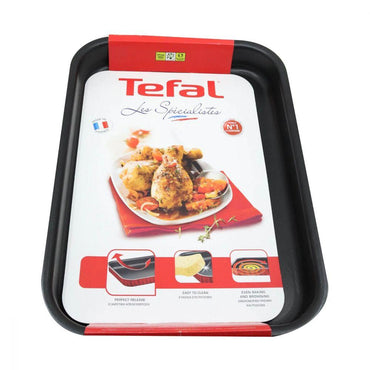 Tefal Les Specialistes Rectangular Oven Dish 37 x 27 cm / J1324883 - Karout Online -Karout Online Shopping In lebanon - Karout Express Delivery
