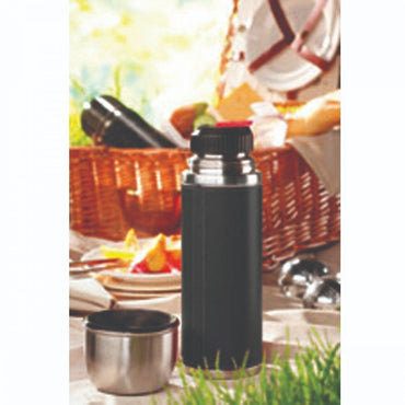 Tefal Senator Vacuum Flask Stainless Steel Black 1 Lt / K3064414 - Karout Online -Karout Online Shopping In lebanon - Karout Express Delivery