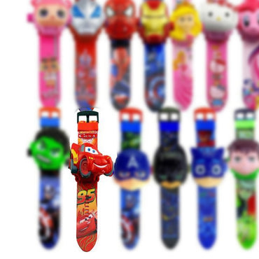 Projection Digital Watch Time Develop Intelligence Learn Toys For Children