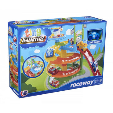 Teamsterz Tiny Raceway With 1 Car - Karout Online -Karout Online Shopping In lebanon - Karout Express Delivery