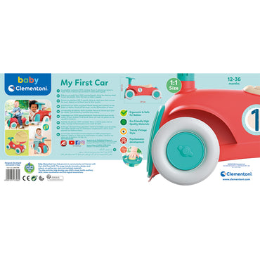 Clementoni Baby My First Car Rideon