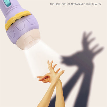 Children’s Projection Toy Torch Toy with Rotate Slide Preschool Funny Gift / 22FK217