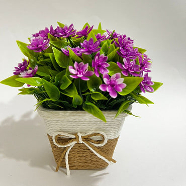 **(NET)**Artificial Plants Bonsai Small Tree Pot Plant Flowers Table Decoration Decor / 22FK177
