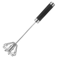 **(NET)** Stainless Steel Household Egg Beater Manual Kitchen Cream Beater Egg Mixer / 22FK180
