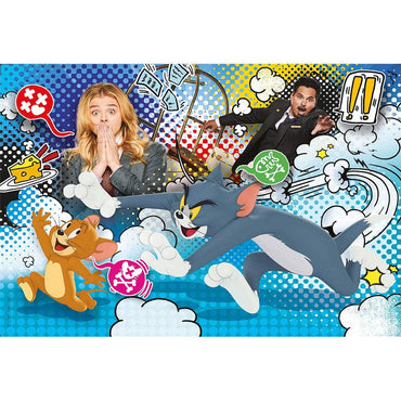 Clementoni  Maxi Tom and Jerry Supercolor 24 pcs puzzle - Karout Online -Karout Online Shopping In lebanon - Karout Express Delivery