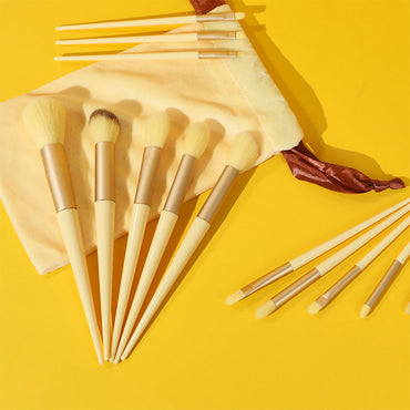 **(NET)**Soft Fluffy Makeup Brushes Set 13Pcs Makeup brush beauty tool / 22FK204