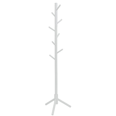 **(NET)**9 Hooks Hanging Pole Standing Clothes Rack Jacket Hanger / 22FK188