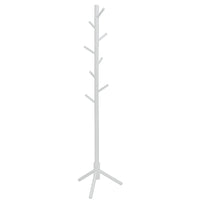 **(NET)**9 Hooks Hanging Pole Standing Clothes Rack Jacket Hanger / 22FK188