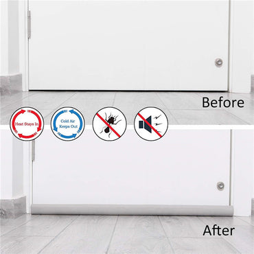 (NET)Waterproof Seal Strip Draught Excluder Stopper Door Bottom Guard Double / 22FK206