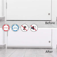 (NET)Waterproof Seal Strip Draught Excluder Stopper Door Bottom Guard Double / 22FK206