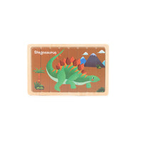Wooden Puzzle Pattern Block Classification and Stacking Toys