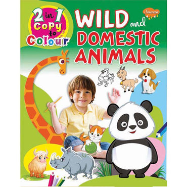 Sawan 2In1 Copy To Colour Wild And Domestic