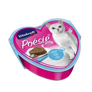 Vitakraft Poesie Salmon And Spinach 85g