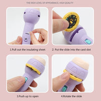 Children’s Projection Toy Torch Toy with Rotate Slide Preschool Funny Gift / 22FK217