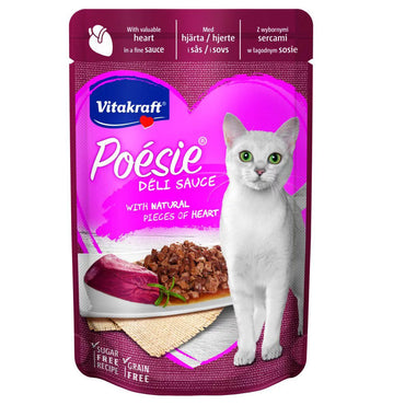 Vitakraft Poesie Deli Sauce Hearts 85g