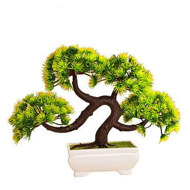 **(NET)**Artificial Plants Bonsai Small Tree Pot Plant Flowers Table Decoration Decor / 22FK173