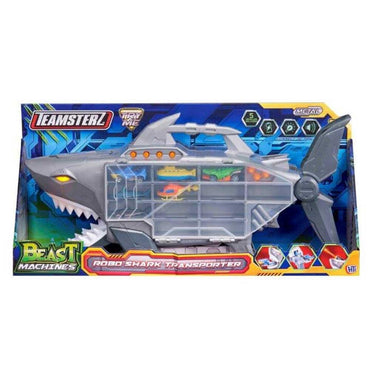 Teamsterz Robo Beast Machines Transporter Shark - Karout Online -Karout Online Shopping In lebanon - Karout Express Delivery