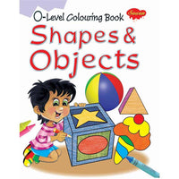 Sawan 0 Level Colouring Book Shape & Objects