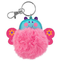 Stephen Joseph Pom Pom Critter Key Chains Butterfly - Karout Online -Karout Online Shopping In lebanon - Karout Express Delivery