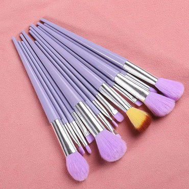 **(NET)**Soft Fluffy Makeup Brushes Set 13Pcs Makeup brush beauty tool / 22FK204
